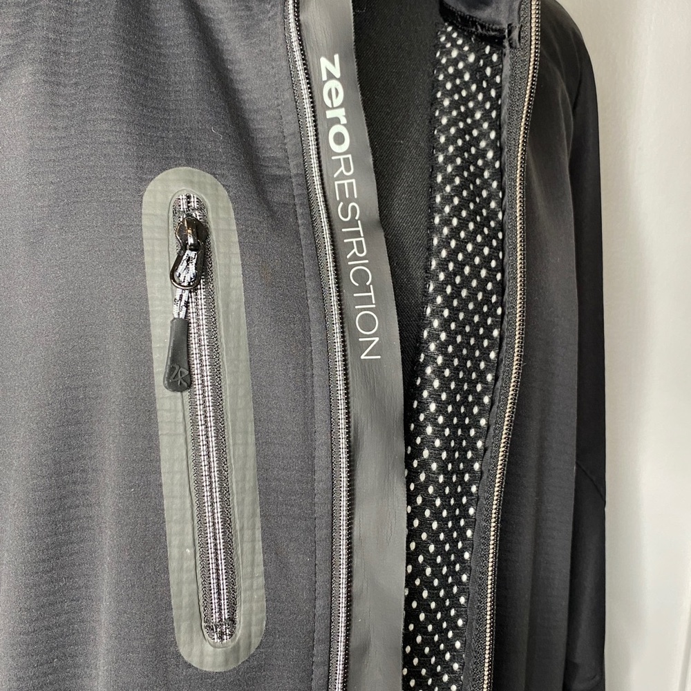 Zero Restrictions Men’s Zip-up Black Size XL - Picture 10 of 14